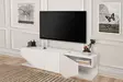 TV-bänk Hanah Home Inci Vit Spånskiva 180x40x30 cm - TV-bänkar - 8681181979877 - 5