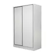Garderob Hanah Home Kale White Vit Spånskiva 120x190x60 cm - Garderober - 8683742561187 - 9