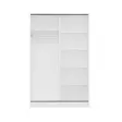 Garderob Hanah Home Kale White Vit Spånskiva 120x190x60 cm - Garderober - 8683742561187 - 1