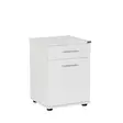 Sängbord Hanah Home Kmd511Bb Vit Spånskiva 40x57x39 cm - Nattduksbord - 8682870657717 - 1