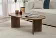Soffbord Hanah Home Sable Valnöt Spånskiva 119x40x60 cm - Soffbord - 8684283756827 - 2
