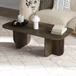 Soffbord Hanah Home Becaj Valnöt Spånskiva 120x41,4x60 cm - Soffbord - 8684283801367 - 2