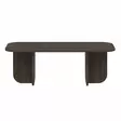 Soffbord Hanah Home Becaj Valnöt Spånskiva 120x41,4x60 cm - Soffbord - 8684283801367 - 1