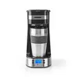 Kaffebryggare för en portion | 0,4 l | 750 W | Timerfunktion | Isolerad resemugg | Automatisk avstängning | LCD-display | Svart - Kaffebryggare och vattenkokare - 8711902090137 - 10