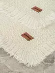 Badrumsmatta Set Mijölnir Krämvit 100% Bomull 75x125 cm & 60x90 cm - Badrumsmattor och våtrumsmattor - 8683742576877 - 3