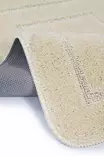 Badrumsmatta Set Mijölnir Krämvit 100% Polypropylen Halkfri 50x80 cm & 40x50 cm - Badrumsmattor och våtrumsmattor - 8684283557707 - 4