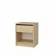 Sängbord Hanah Home Sheridan Ek Spånskiva 44,6x35,9x52,8 cm - Nattduksbord - 8683743120017 - 1