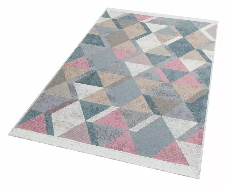 Matta Conceptum Ar 10 Blå Bomull 120x180 cm - Stora och medelstora mattor - 8681875706987 - 1