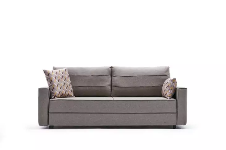 3-sits bäddsoffa Atelier del Sofa Ece Cream Polyester 215x90x88 cm - Bäddsoffor - 8682870845107 - 1