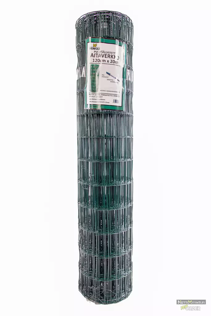 Aitaverkko 1,2 x 20 m Staketn=C3=A4t 1,2 x 20 m - Staket och stängselnät - 6438168038087 - 1