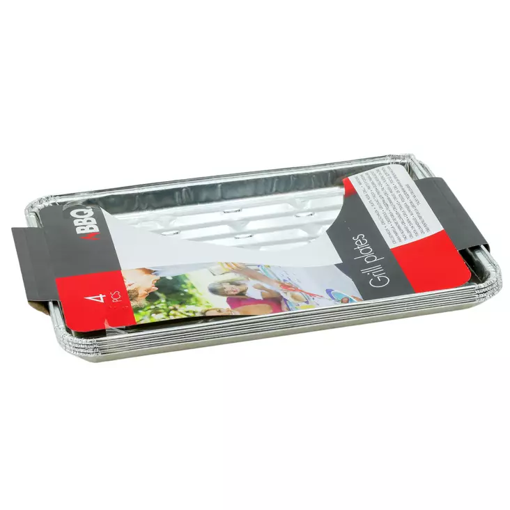 Bbq grillialusta 4 kpl - Grilltillbehör - 8719202575897 - 1