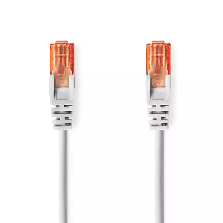 CAT6 Nätverkskabel | RJ45 hane | RJ45 hane | U/UTP | 20.0 m | Rund | PVC | Grå | Label - Dator och nätverk - 5412810422937 - 1