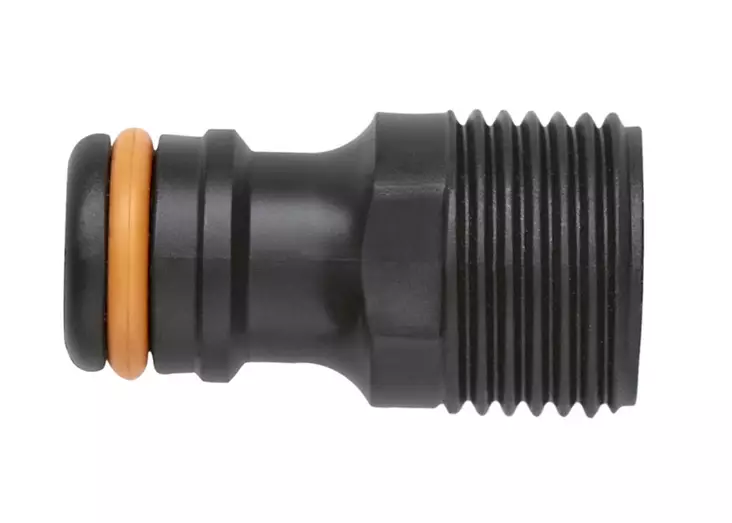 Hanaliitin uros 13 mm  Fiskars-1 - Trädgårdsslangkopplingar och klämmor - 6411501510037 - 1