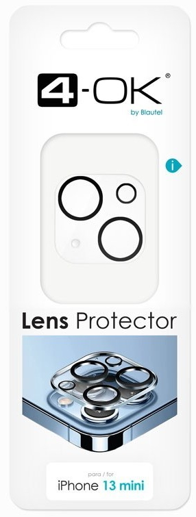 Kameralinssin panssarilasi iPhone 13 mini, 4-OK - Apple iPhone - 8428728138737 - 1