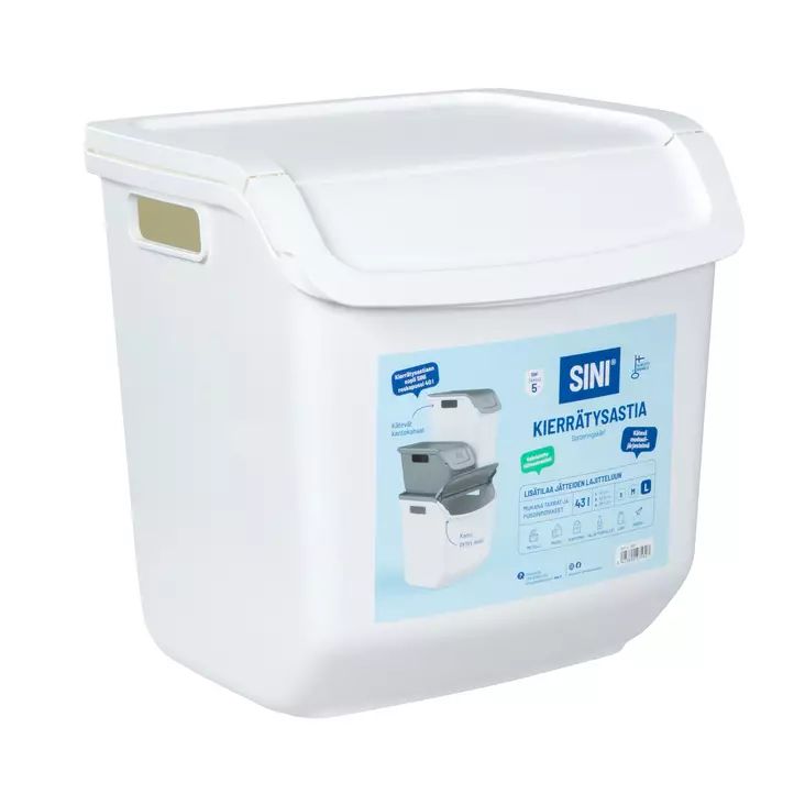 Kierr=C3=A4tysastia L Valkoinen Sini - Dagliga köksartiklar - 6423800035807 - 1