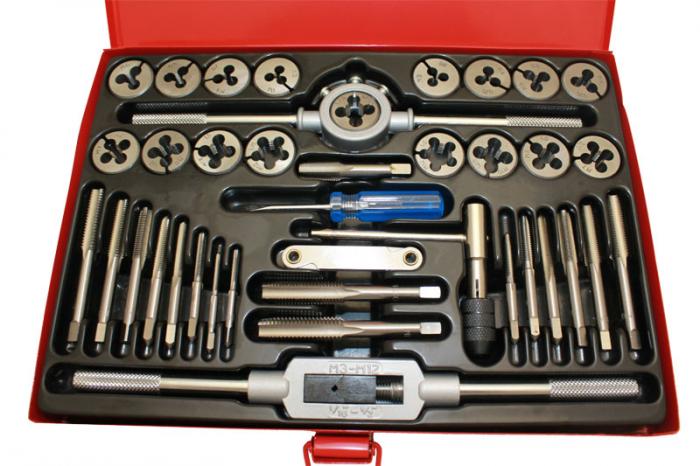 Gängverktygssats 40 delar - Skruvverktyg - 6430032158167 - 1