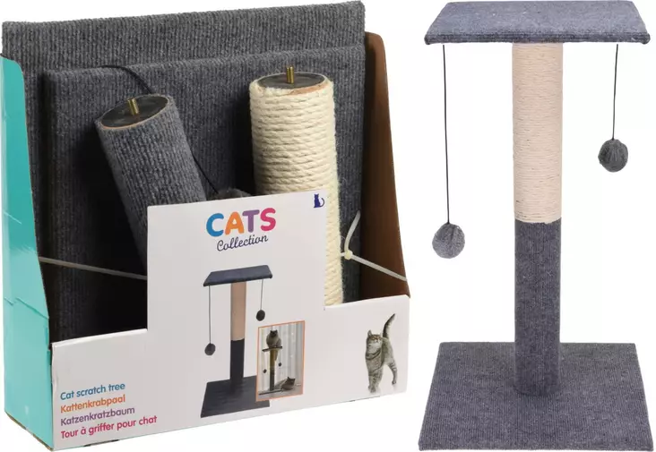 Kissan raapimispuu pallolla - Klösträd och klösstolpar - 8719987387807 - 1