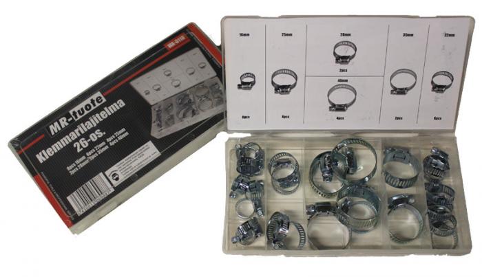 Klemmarilajitelma 26-osainen - Andra handverktyg - 6430013069987 - 1