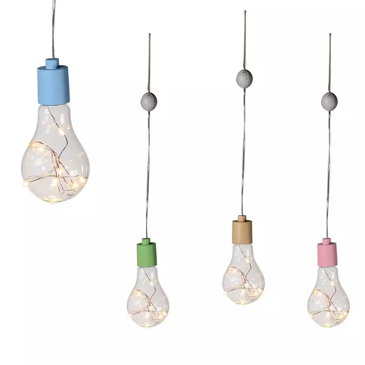 Prydnadslampa hängande 7 LED - Dekorationsljus - 4029811349807 - 1