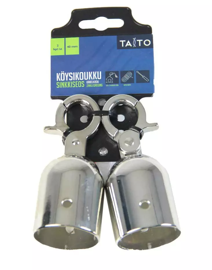 K=C3=B6ysikoukku 40 mm 2 kpl Taito - Rep och snören - 6416096160087 - 1