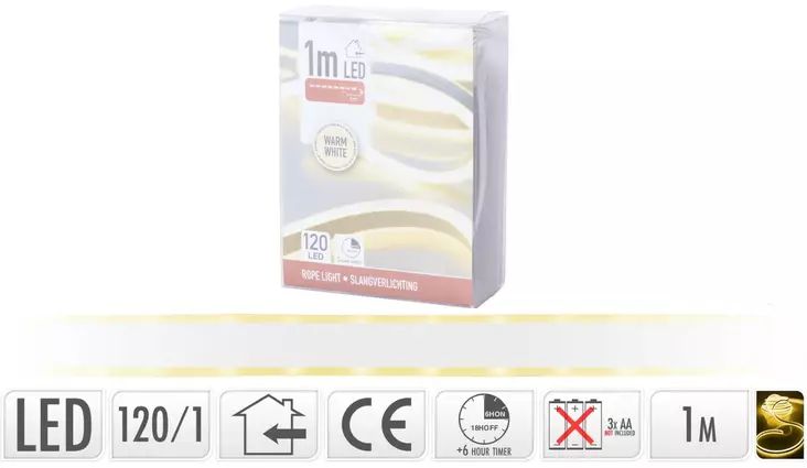 K=C3=B6ysivalo 1m Led - Dekorationsljus - 8719202675177 - 1