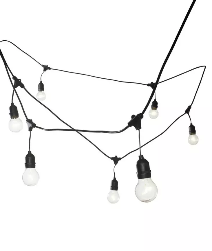 Lamppusarja jatkettava Airam Jardin 10 - Dekorationsljus - 6435200235107 - 1