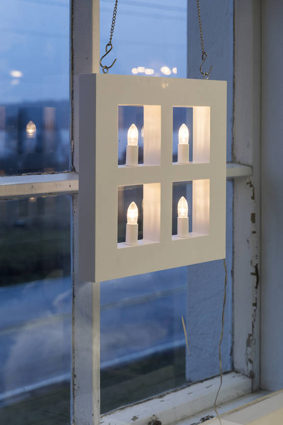 Led Ikkunavalo 25 x 25 cm pääkuva  - Dekorationsljus - 6435200225887 - 1