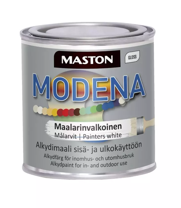 Maali Maston Modena maalarinvalkoinen 250 - Metall- och möbelmålningar - 6412496042237 - 1