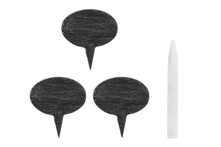 Juuston merkitsij=C3=A4t liuskekive=C3=A4 3kpl - Inredning - 6410413082977 - 1