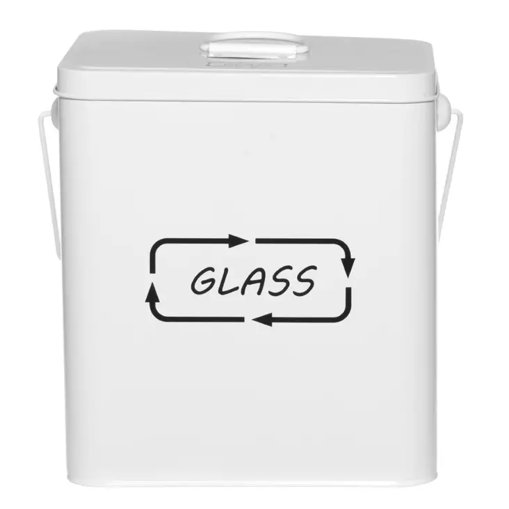 Metallilaatikko kierr=C3=A4tykseen Glass - Soptunnor - 6410413312067 - 1