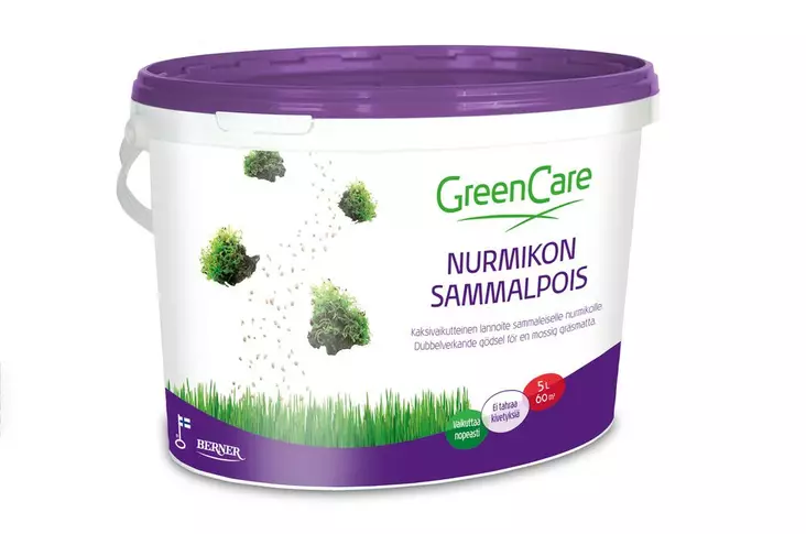 Nurmikon Sammal Pois 5 l - Jord och näringsämnen - 6414505053067 - 1