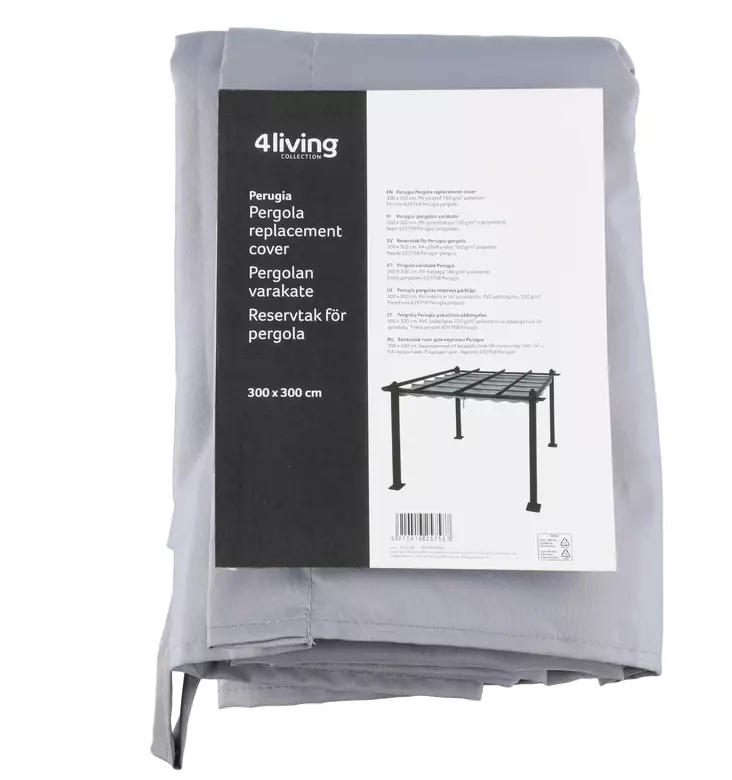 Pergola kate Pergola harmaa 4Living - Parasoller och markiser - 6410416257587 - 1