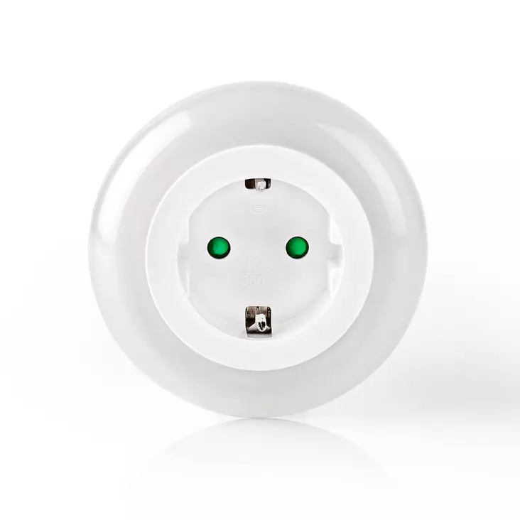 Plug-In LED Natt Belysning | Dag / natt sensor | 3680 W | 10 lm | Blå / Grön / Vit - Nattlampor - 5412810305087 - 1