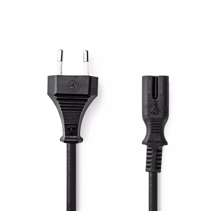 Dammsugare nätsladd | 15.0 m | Euro / Typ-C (CEE 7/17) | 250 V AC | 16 A | Svart | PVC - Strömkablar och kontakter - 5412810438327 - 1