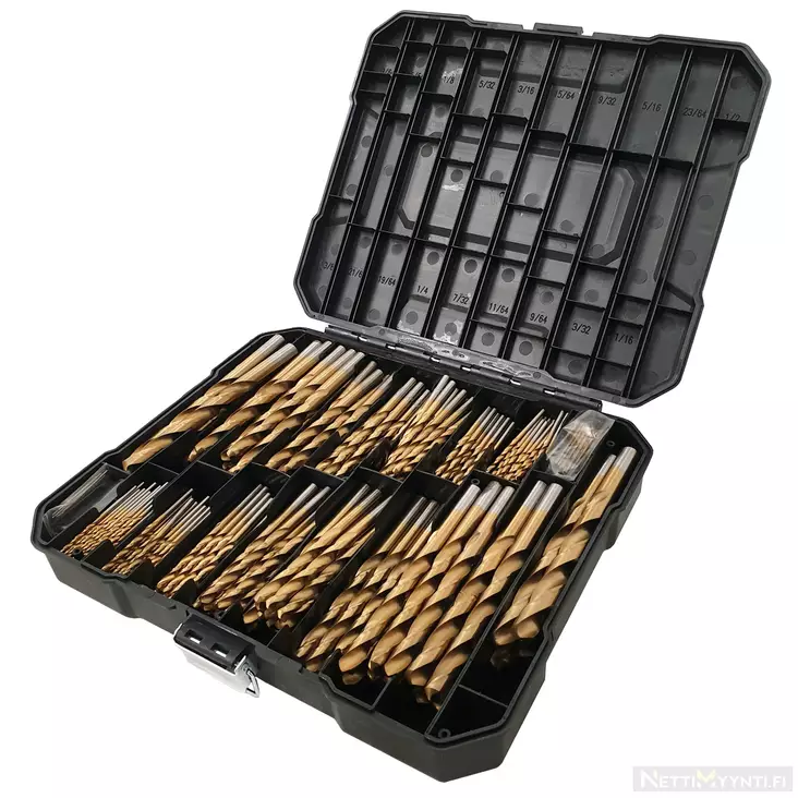 Borrsats 170 delar HSS Titan - Stålset - 6438168096797 - 1