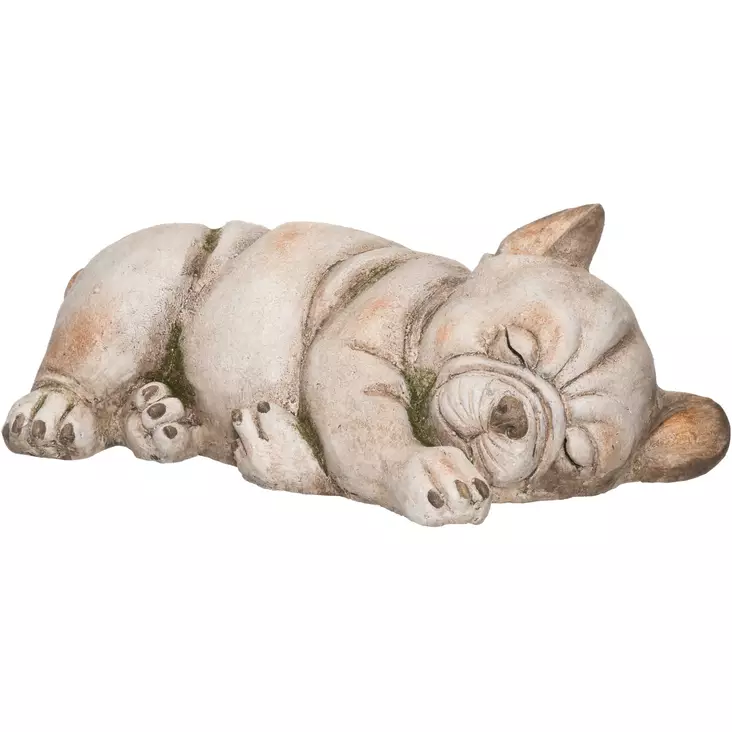 Trädgårdsstaty Sovande Hund 37 cm - Trädgårdsdekorationer - 6410416318967 - 1