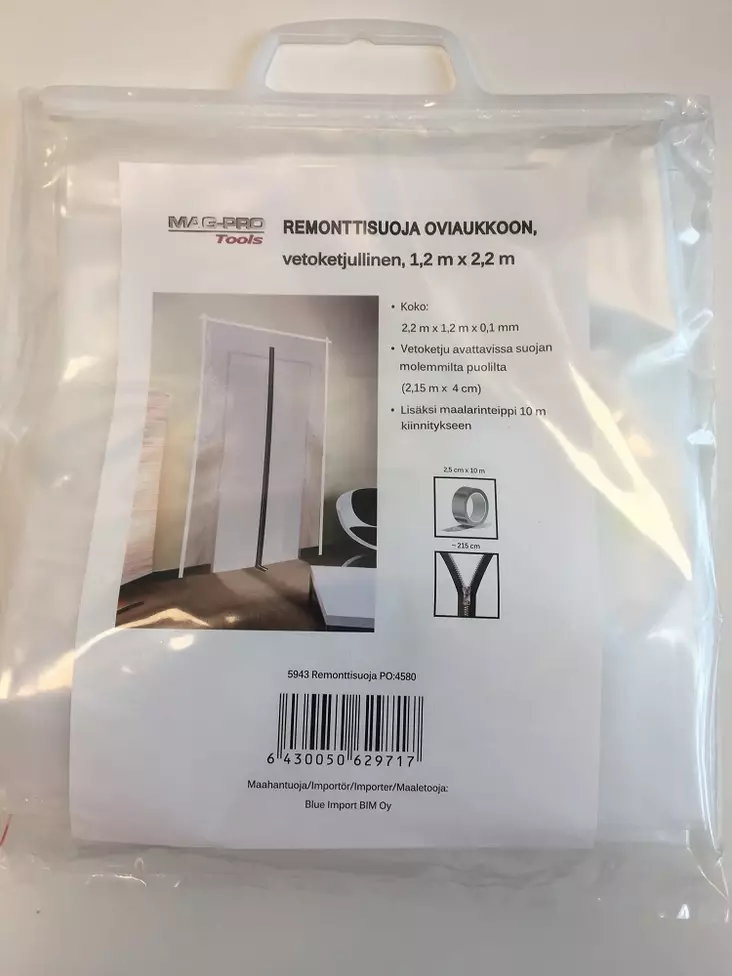 Renoveringsskydd för dörröppning - Målning och renoveringsskydd - 6430050629717 - 1