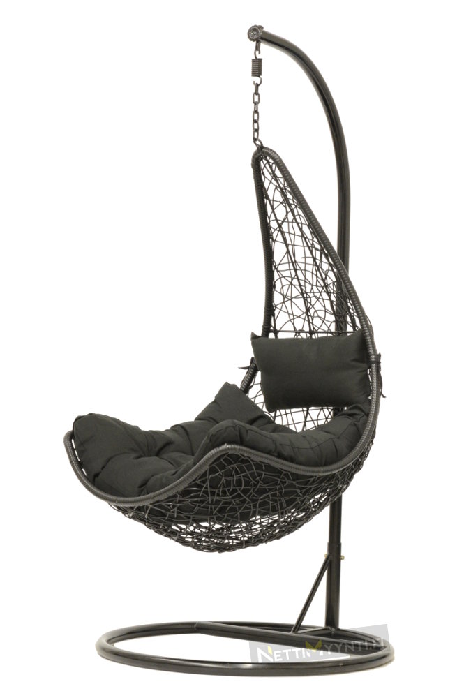 Riipputuoli musta Bahama - Trädgårdsgungor och hängstolar - 6438168095707 - 2