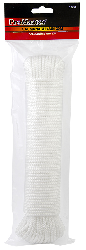 Kakelsnöre 4mm 30 m - Murning och plattsättning - 6420286850597 - 1