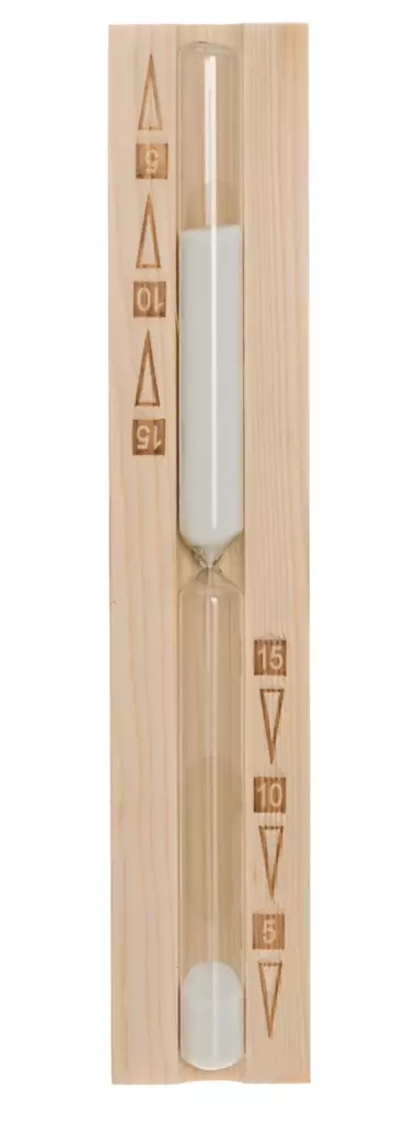 Sauna tiimalasi m=C3=A4nty 4living - Bastutextilier och bastutillbehör - 6410413192027 - 1