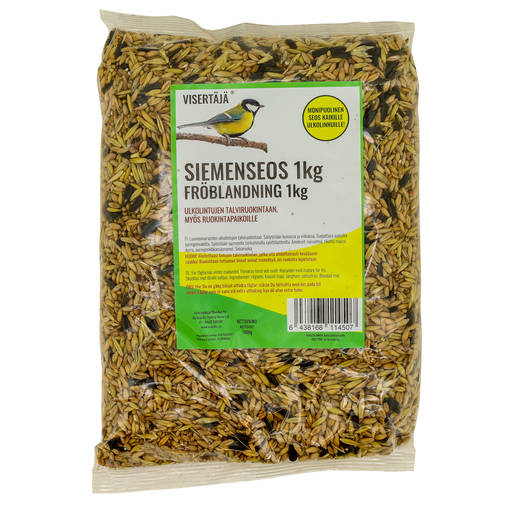 Siemenseos 1 kg - Fågelmatning - 6438168114507 - 1