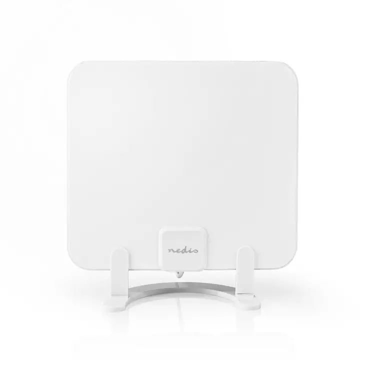 Innomhusantenn | Aktiv | FM / UHF / VHF | Mottagningsområde: 0-25 km | LTE700 | Förstärkning: 30 dB | ABS | Vit - Inomhusantenner - 5412810309337 - 1