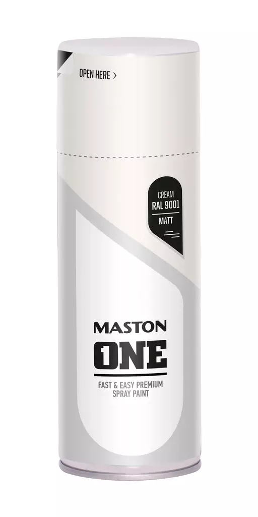 Spraymaali ONE - Matta Kermanvalkoinen - Sprayfärger - 6412490045517 - 1