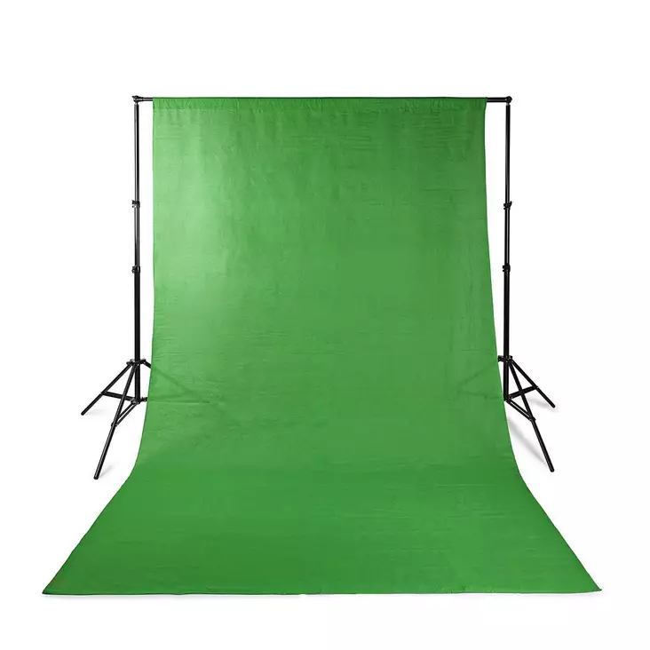 Foto Studio Bakgrund Set | 1,90 x 2,95 m | Resväska ingår | Tripod ingår | Svart | 1 st. - Fotostudio och belysning - 5412810290307 - 1