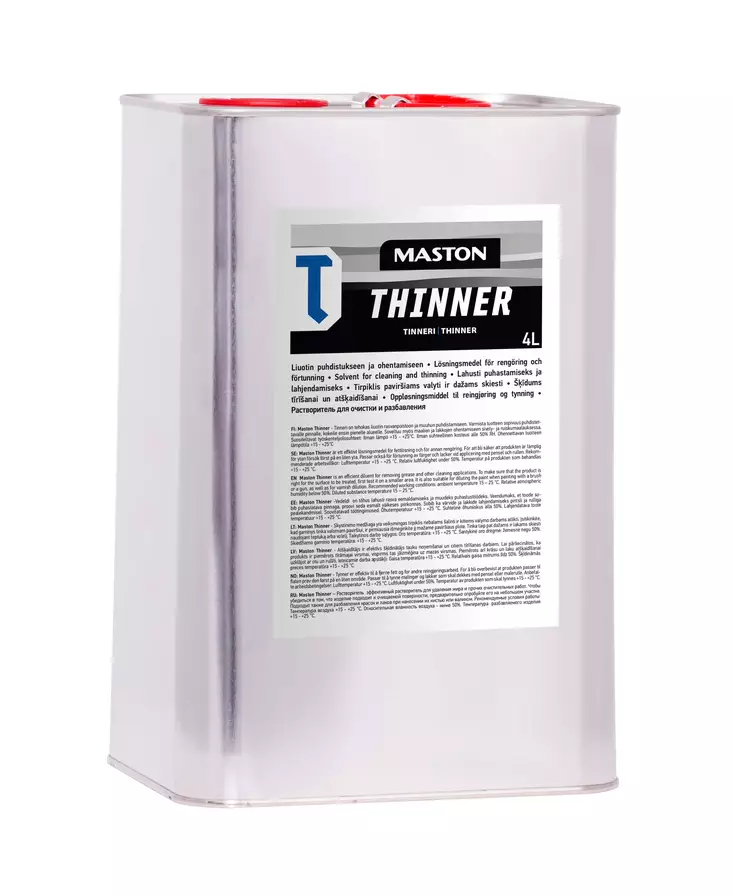 Tinneri 4 L - Lösningsmedel - 6412490004897 - 1