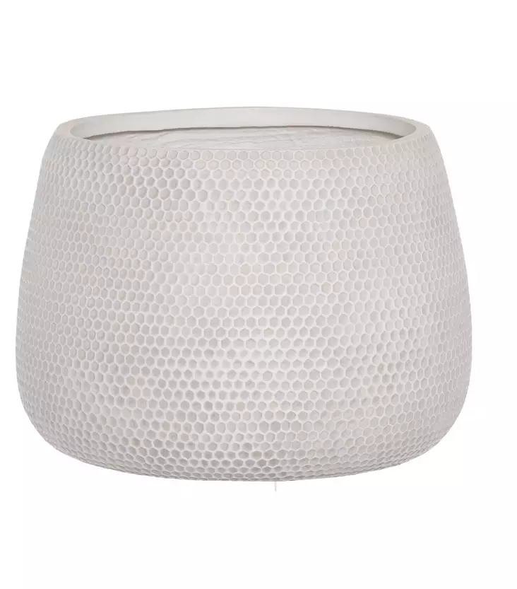 Ulkoruukku Honey valkoinen 50x50x36 cm - Krukor - 6410416121277 - 1