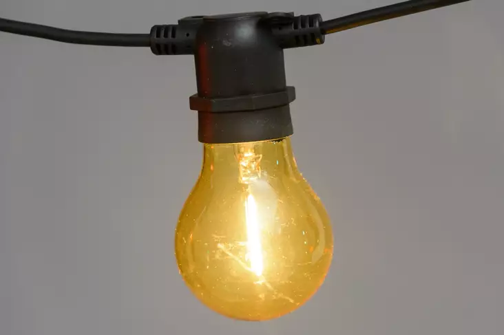 Valoketju Party Filament v=C3=A4rillinen - Ljusslingor - 6410412853097 - 1