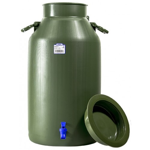 Vattentunna 30 L + kran - Vattenbehållare och dunkar - 6416061920517 - 1