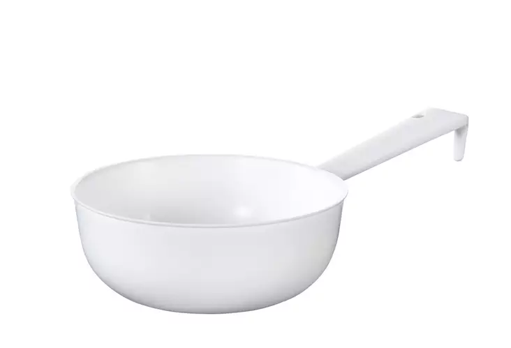 Vattenskopa 2 L Orthex vit - Bastutextilier och bastutillbehör - 6411760302107 - 1