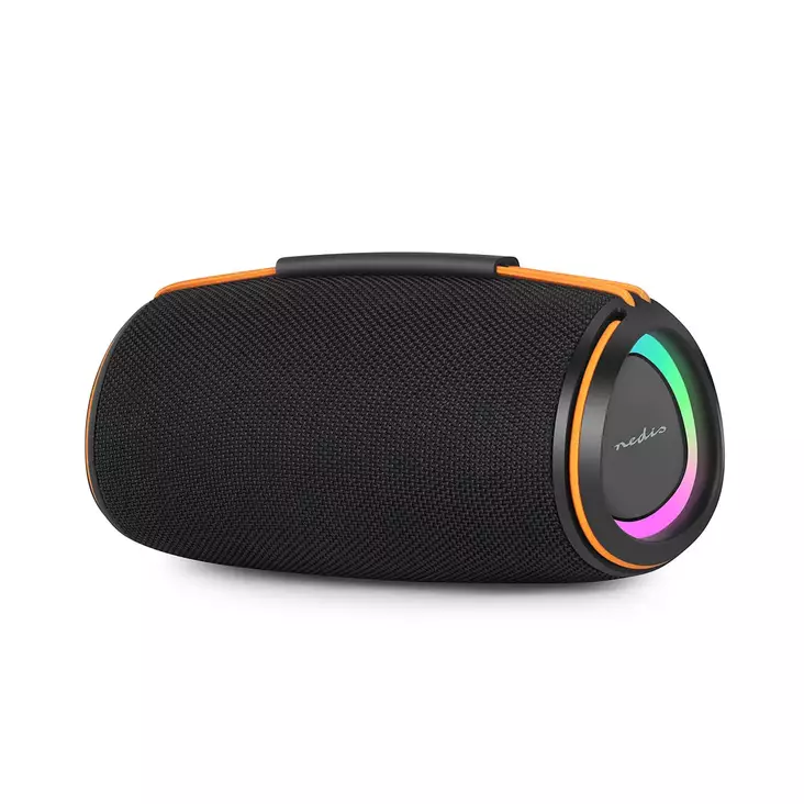 Bluetooth® Högtalare | Batteri 1 driftstid standardanvändning: 360 min | Handhållen design | 60 W | Stereo | Bärbar / Home / Utomhus | Synkroniseringsbar | Orange / Svart - Bluetooth-högtalare - 5412810475377 - 1